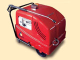 Hot water washer system Hot water washer system