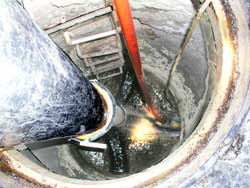 Sewer cleaning Sewer cleaning