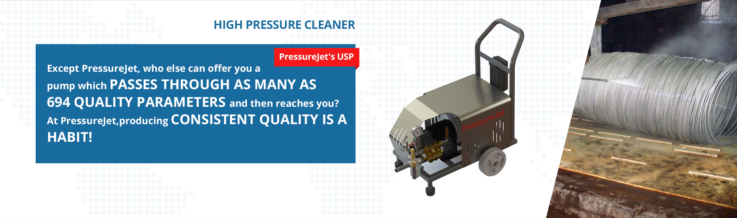 High Pressure Water Cleaner | PressureJet