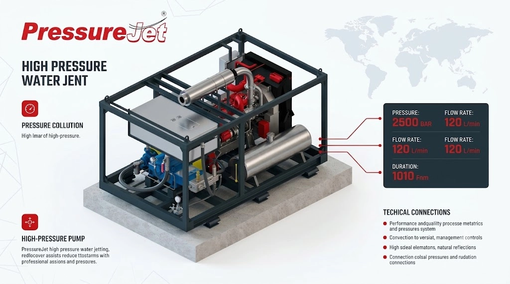 High Pressure Pump Quotation Checklist | PressureJet Diesel driven high pressure pump quotation checklist for pressure flow operating hours and site requirements