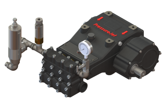 VA Series Bare Pump with Accessories | PressureJet