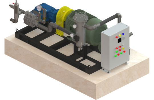 ACC Fin Tube Cleaning System | EAA Series | PressureJet