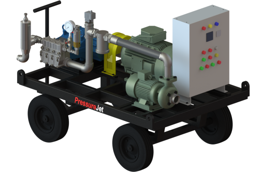 Hydro Blasting System | EAC Series | PressureJet