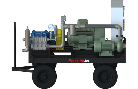 Hydro Blasting Equipment| EAC Series | PressureJet