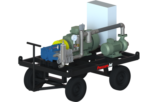 EAA Series Trolley Mounted Custom System | PressureJet