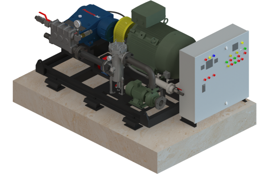 Hot Metal Descaling System | PressureJet