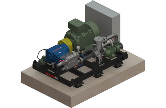ESB Series Skid Mounted Custom System | PressureJet