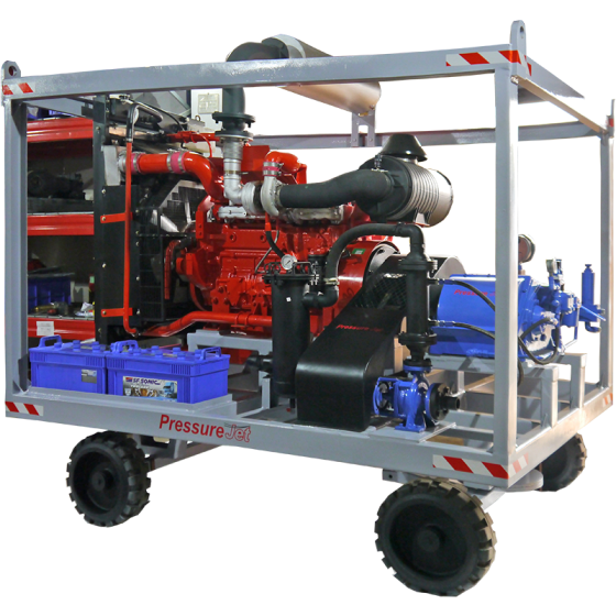 Engine Driven Custom System | PressureJet Engine Driven Custom System | PressureJet