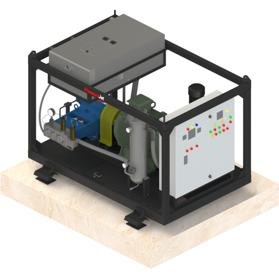 Hydro Jet Cleaning Machine