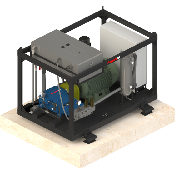 High Pressure Water Jet Cleaning Machine | PressureJet