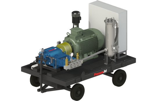KDD Series Trolley Mounted Custom System | PressureJet