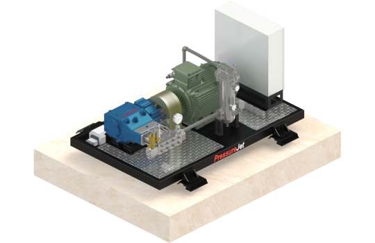 High Pressure Tank Cleaning Pump System | VC Series | PressureJet