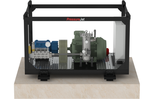 High Pressure Hydro Test Pump | VC Series | PressureJet