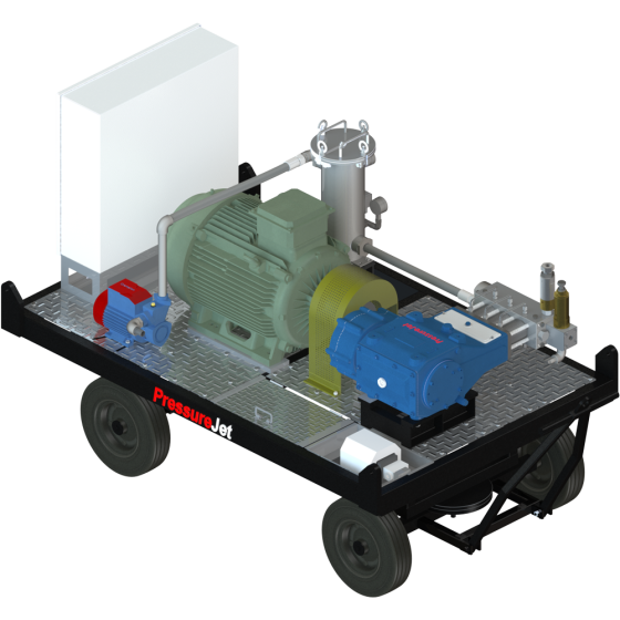 High Pressure Water Jet Cleaning Machine | PressureJet