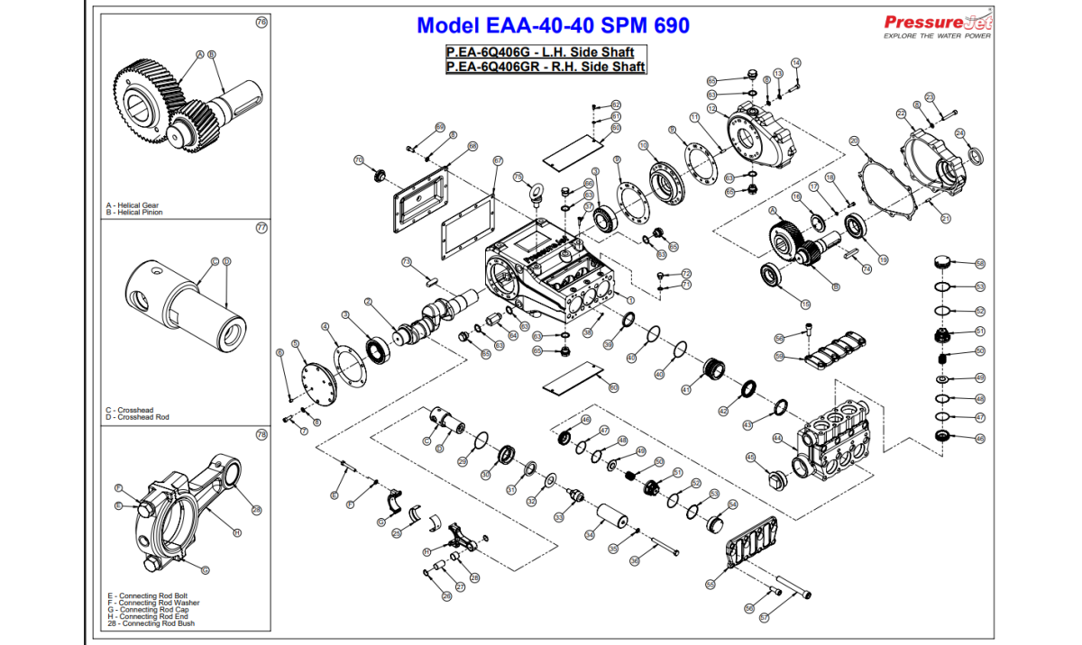 EAA-40-40 Exploded View