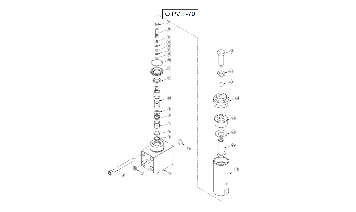 T 70 Exploded View | PressureJet