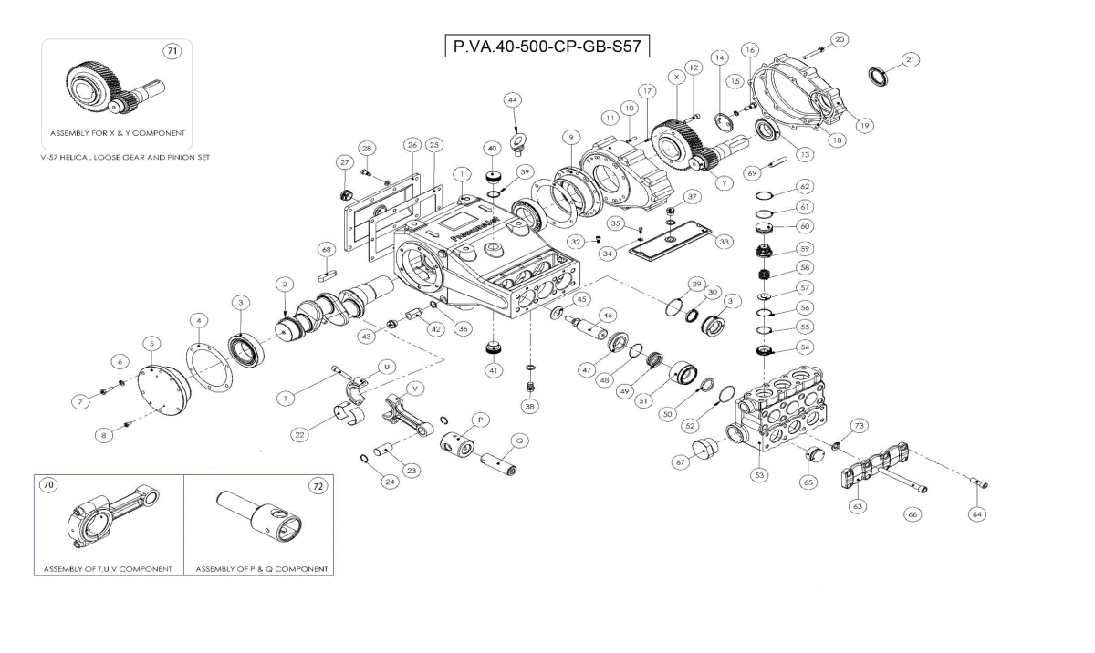 VA 40 Exploded View