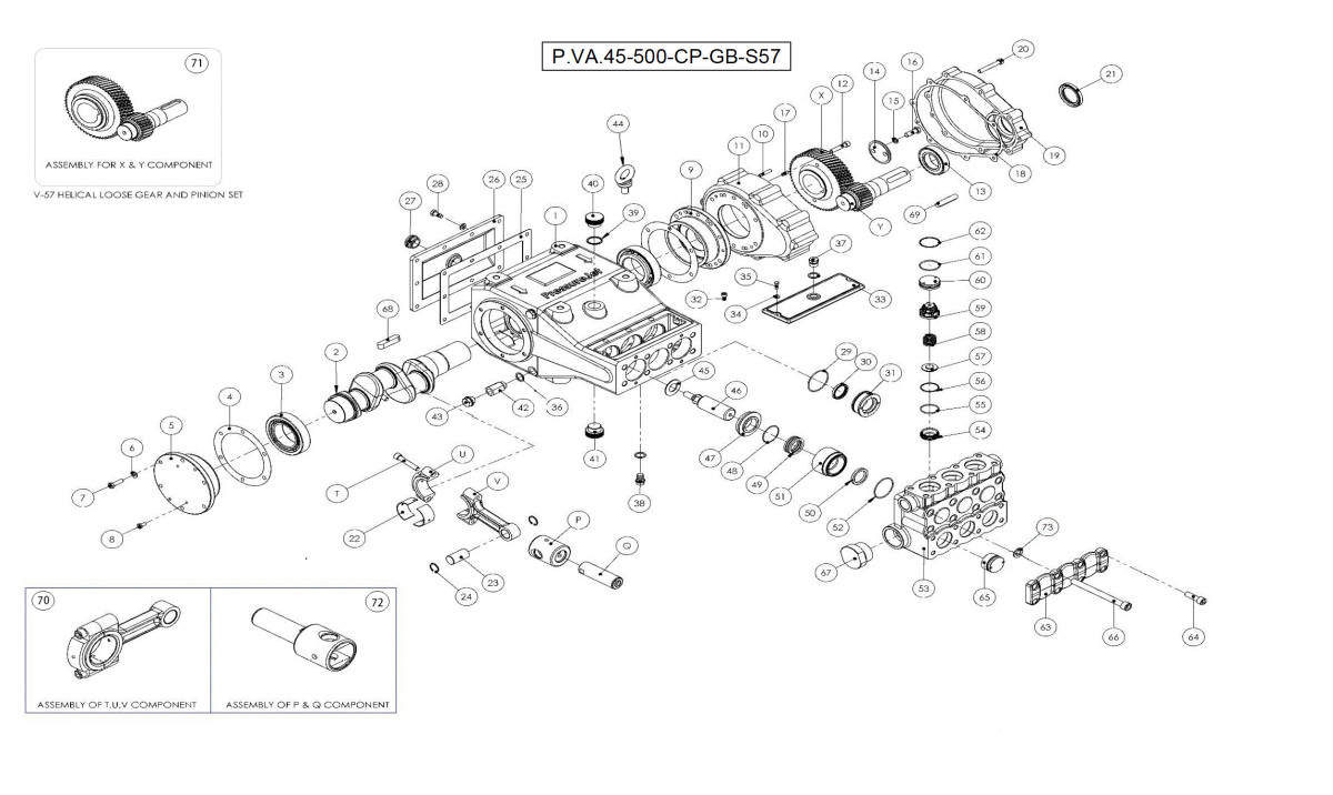 VA 45 Exploded View