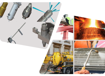 PressureJet high pressure pump accessories for industrial applications