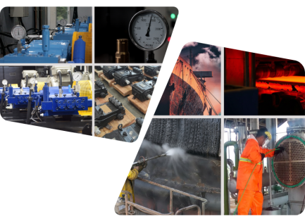 PressureJet high pressure pump applications and industrial systems